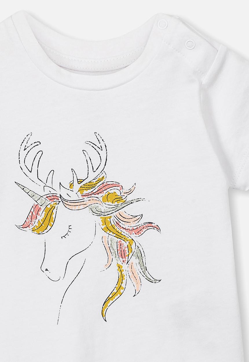 Cotton On - Jamie short sleeve tee - white 