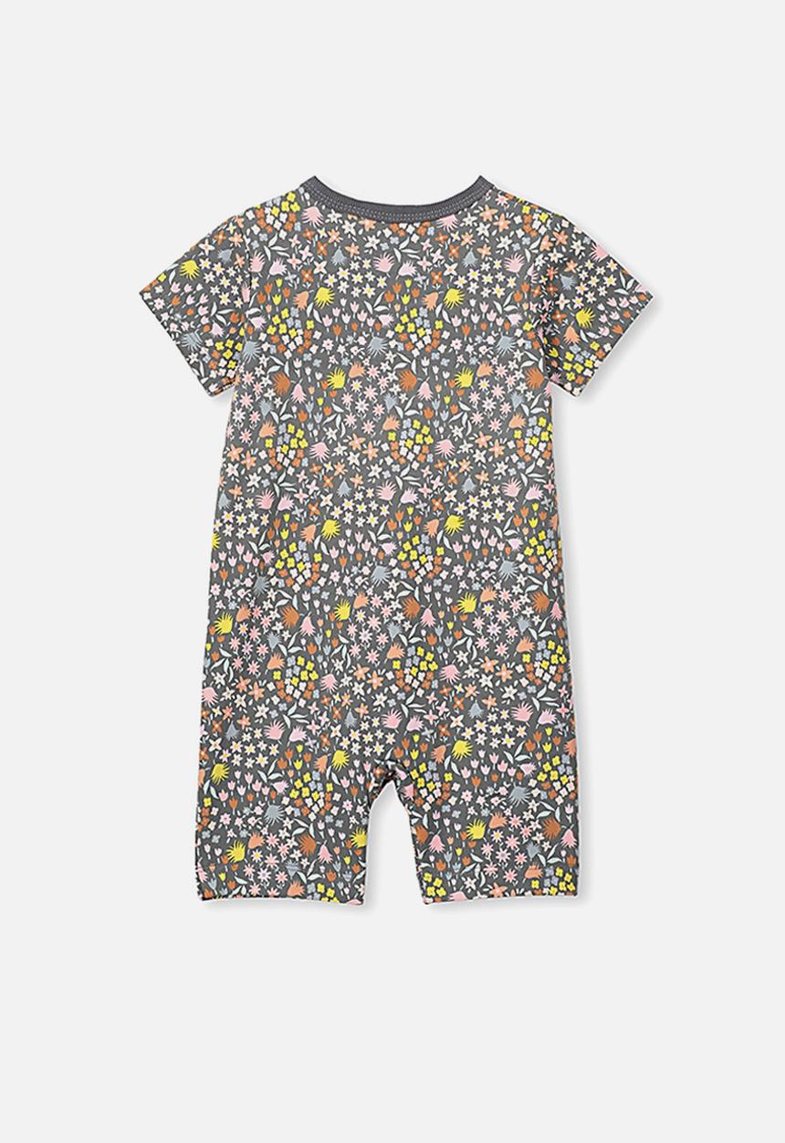 Cotton On - The short sleeve romper - multi
