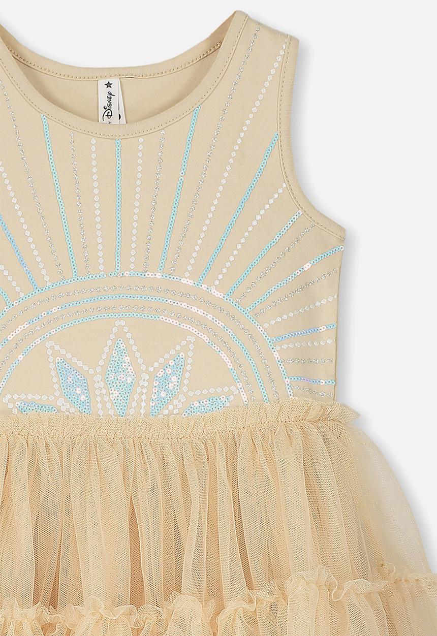 Cotton On - Iris tulle dress - gold 