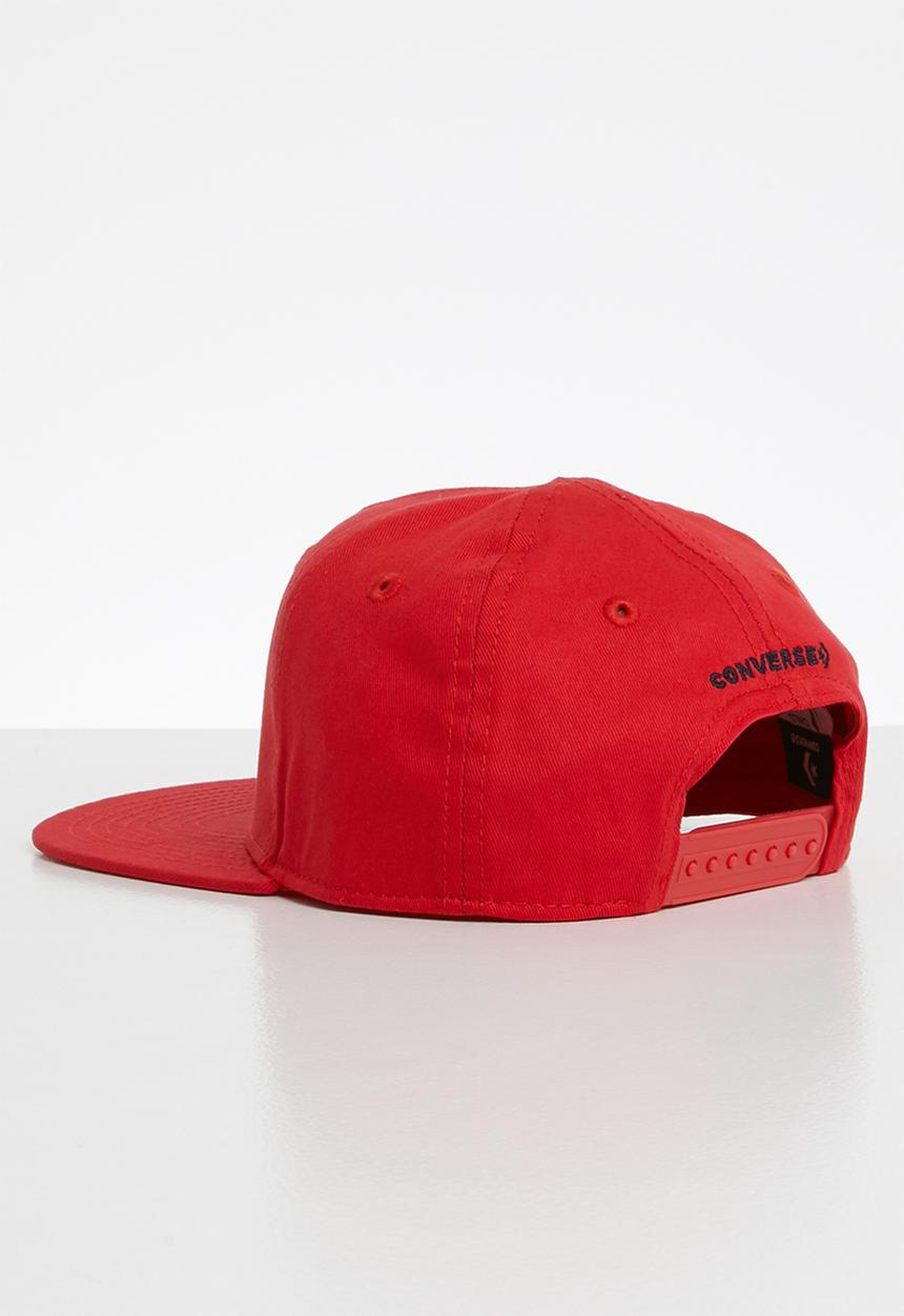 Converse - Converse core snapback - red