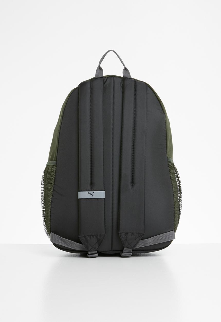 PUMA - Puma plus backpack - green & grey