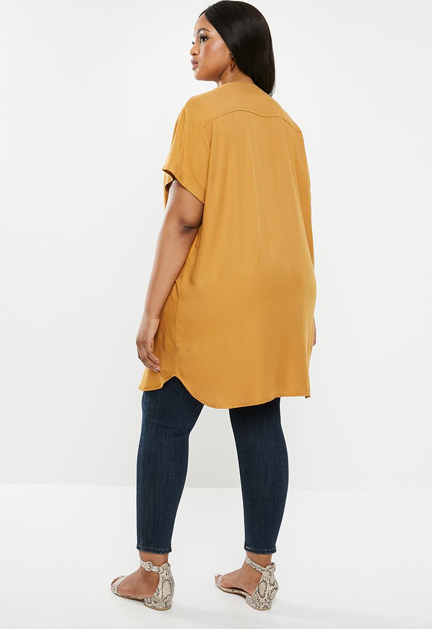 edit Plus - Hanley collar tunic - mustard
