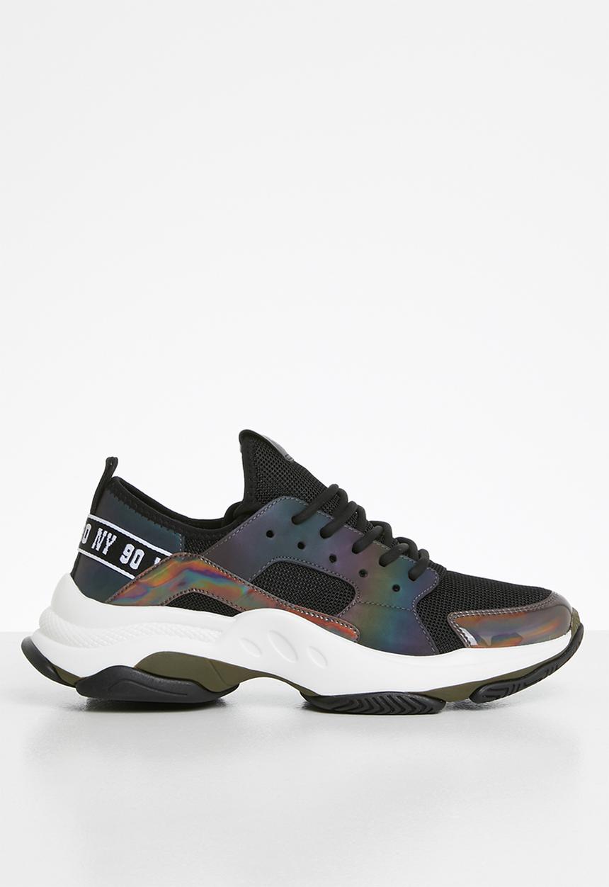 Steve Madden - Ajax sneaker - black metallic
