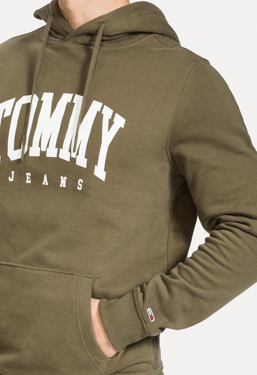 Tommy Hilfiger - Tjm essential Tommy hoodie - khaki