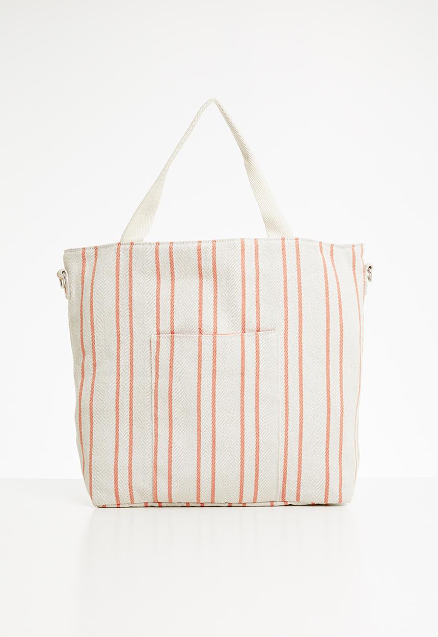 Cotton On - Slouchy washed tote - peach