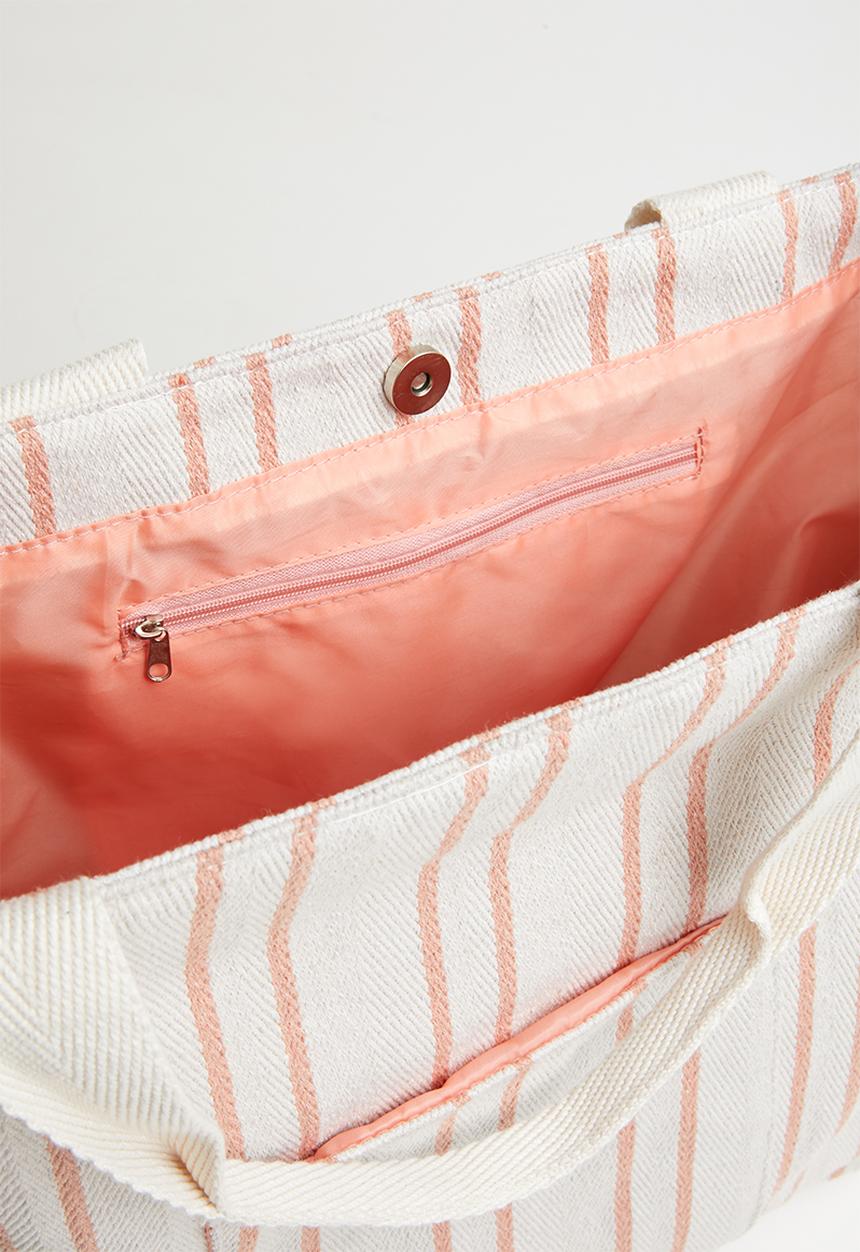 Cotton On - Slouchy washed tote - peach