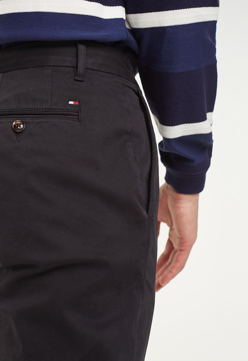 Tommy Hilfiger - Straight denton chino - black