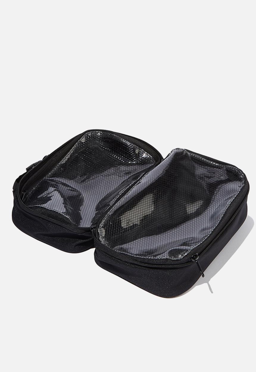 LOST - Multi purpose wash bag - black