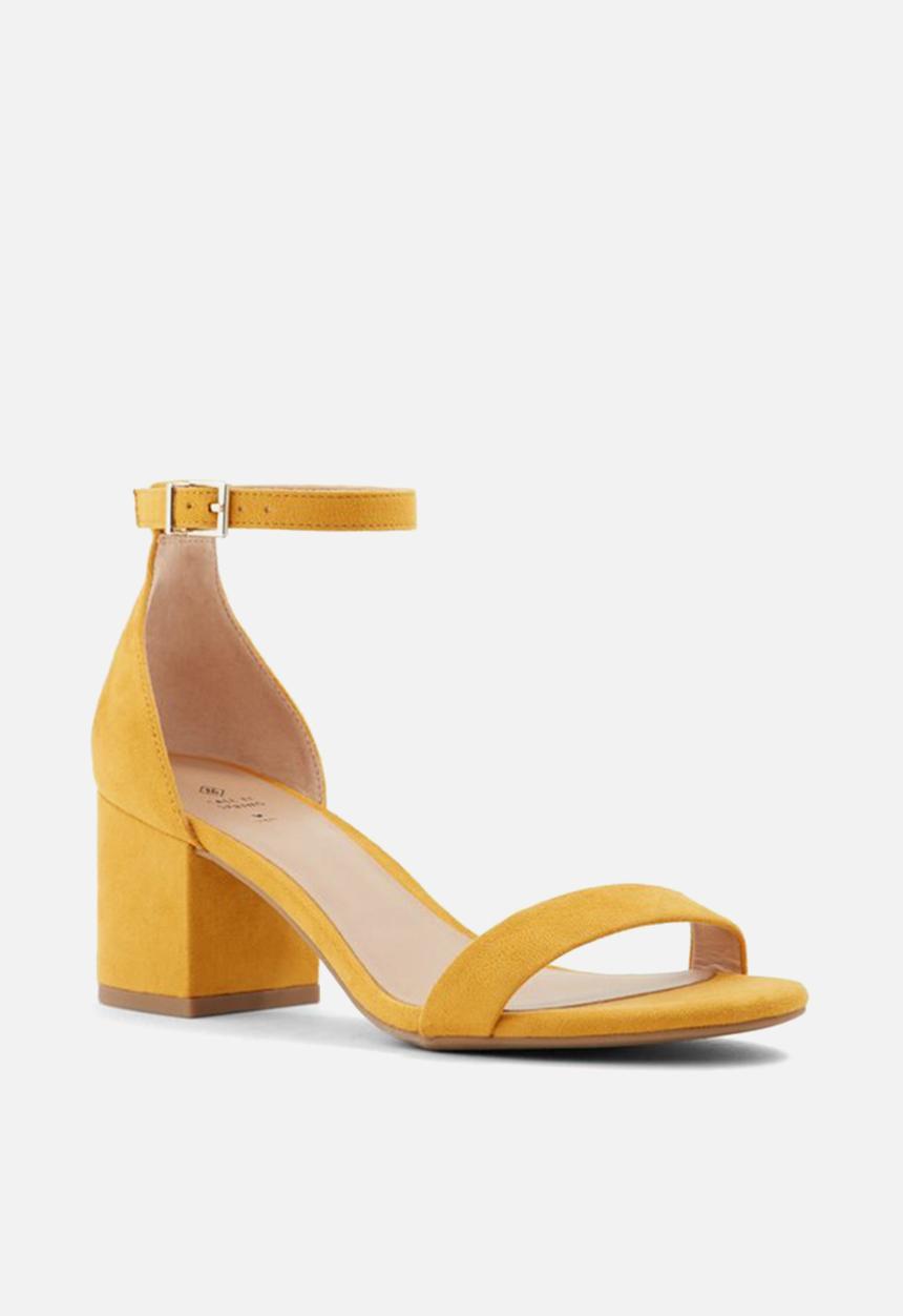 Call It Spring - Mynah heel - dark yellow