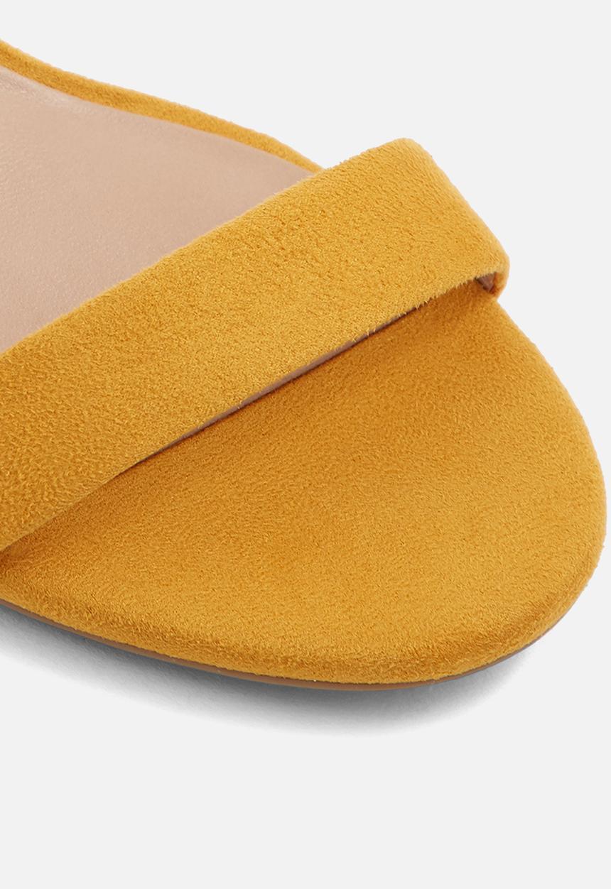 Call It Spring - Mynah heel - dark yellow