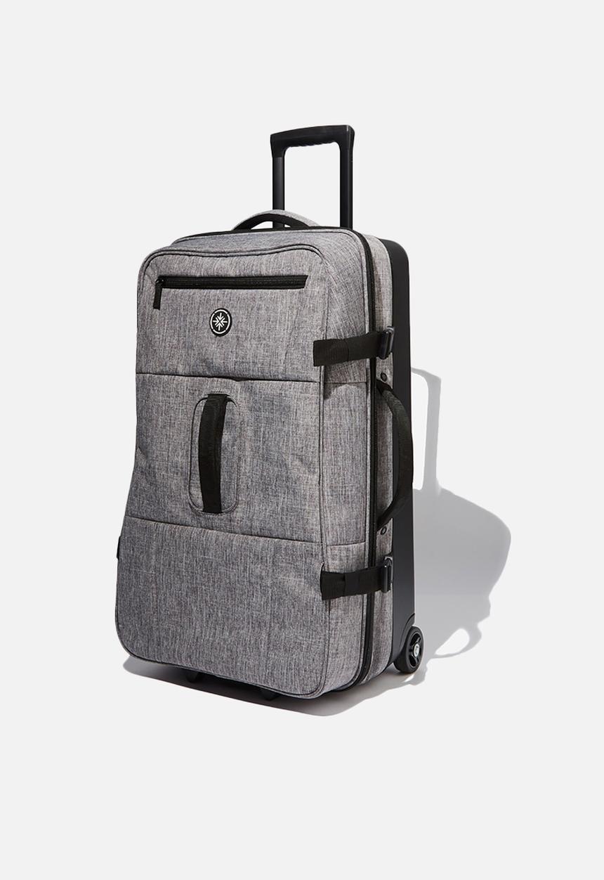 LOST - Large soft suitcase - grey