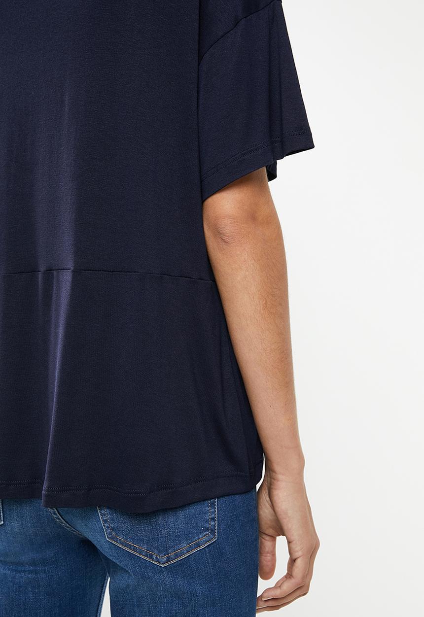 edit - Combo tee - navy 
