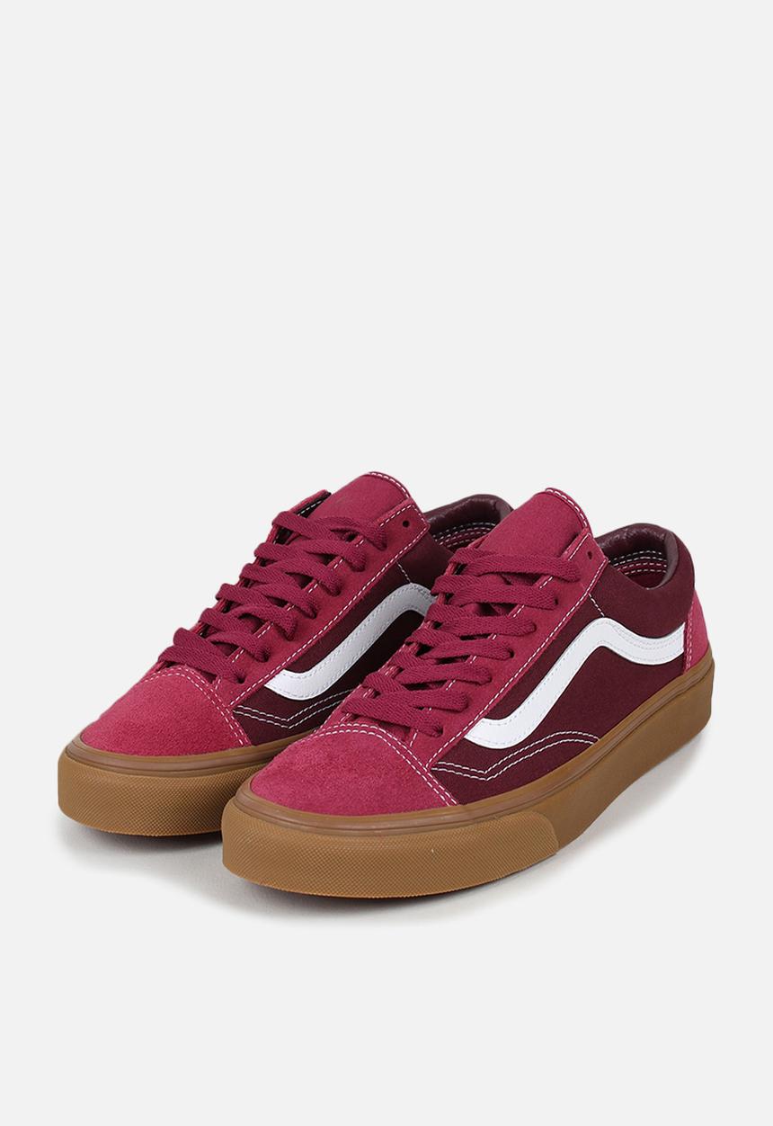 Vans - Vans ua style 36 - (gum) beet red/port royale