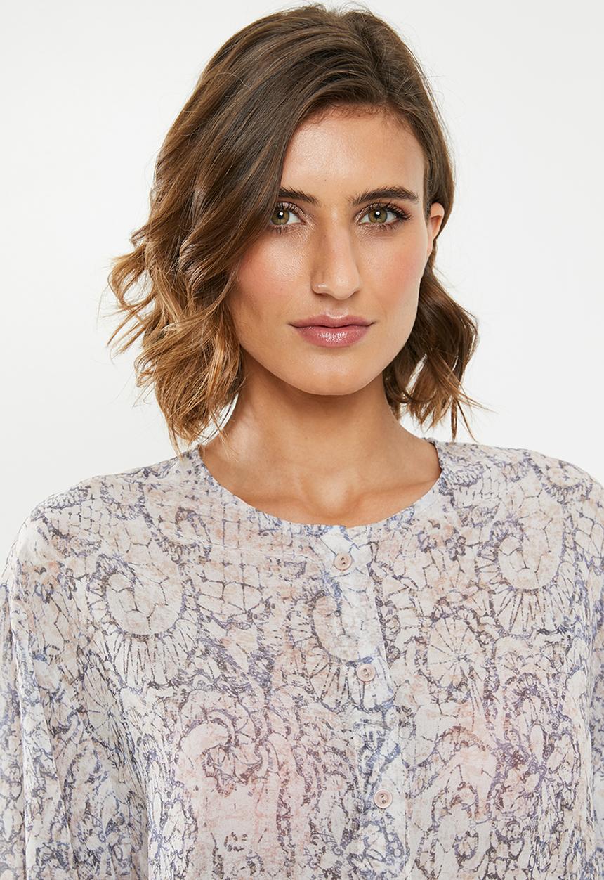edit - Peasant blouse - multi 