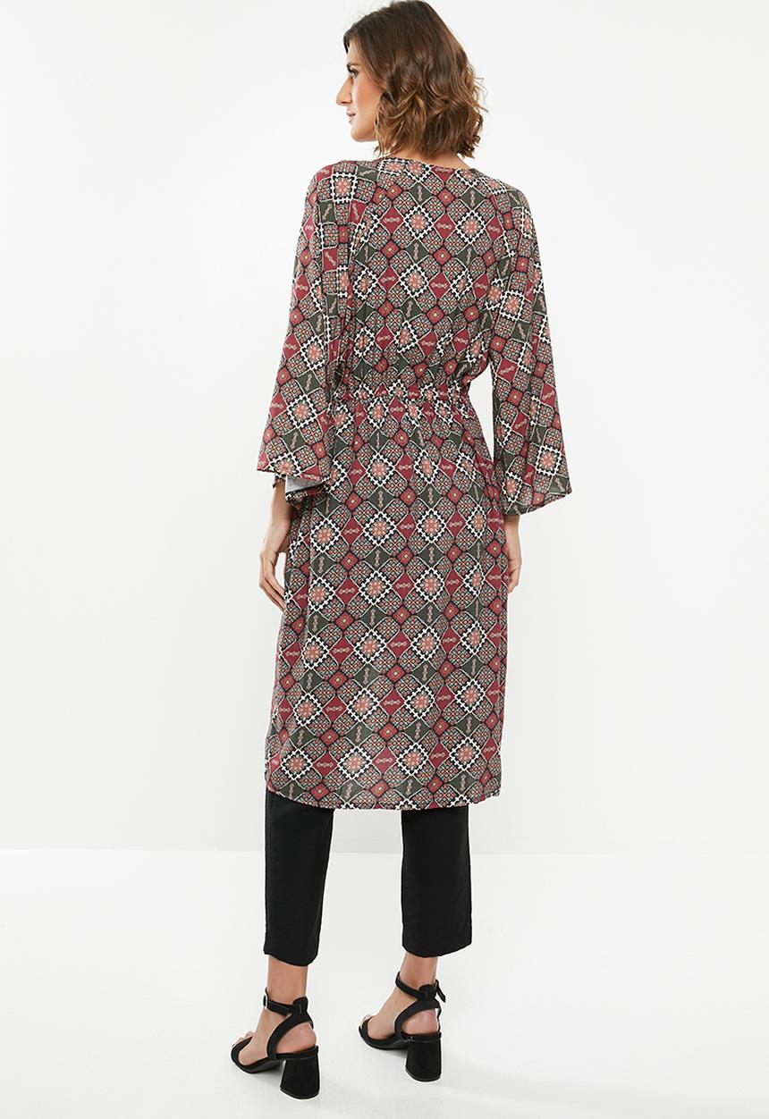edit - Draw waist kimono - multi