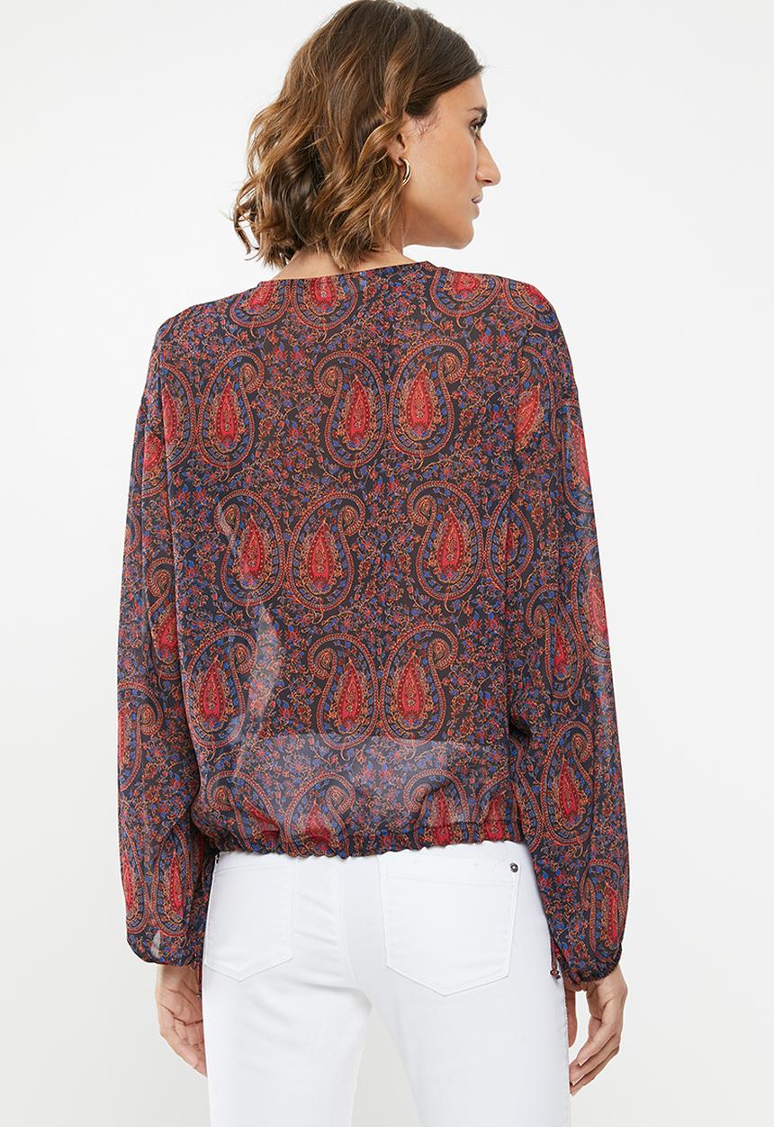 edit - Peasant blouse -  multi