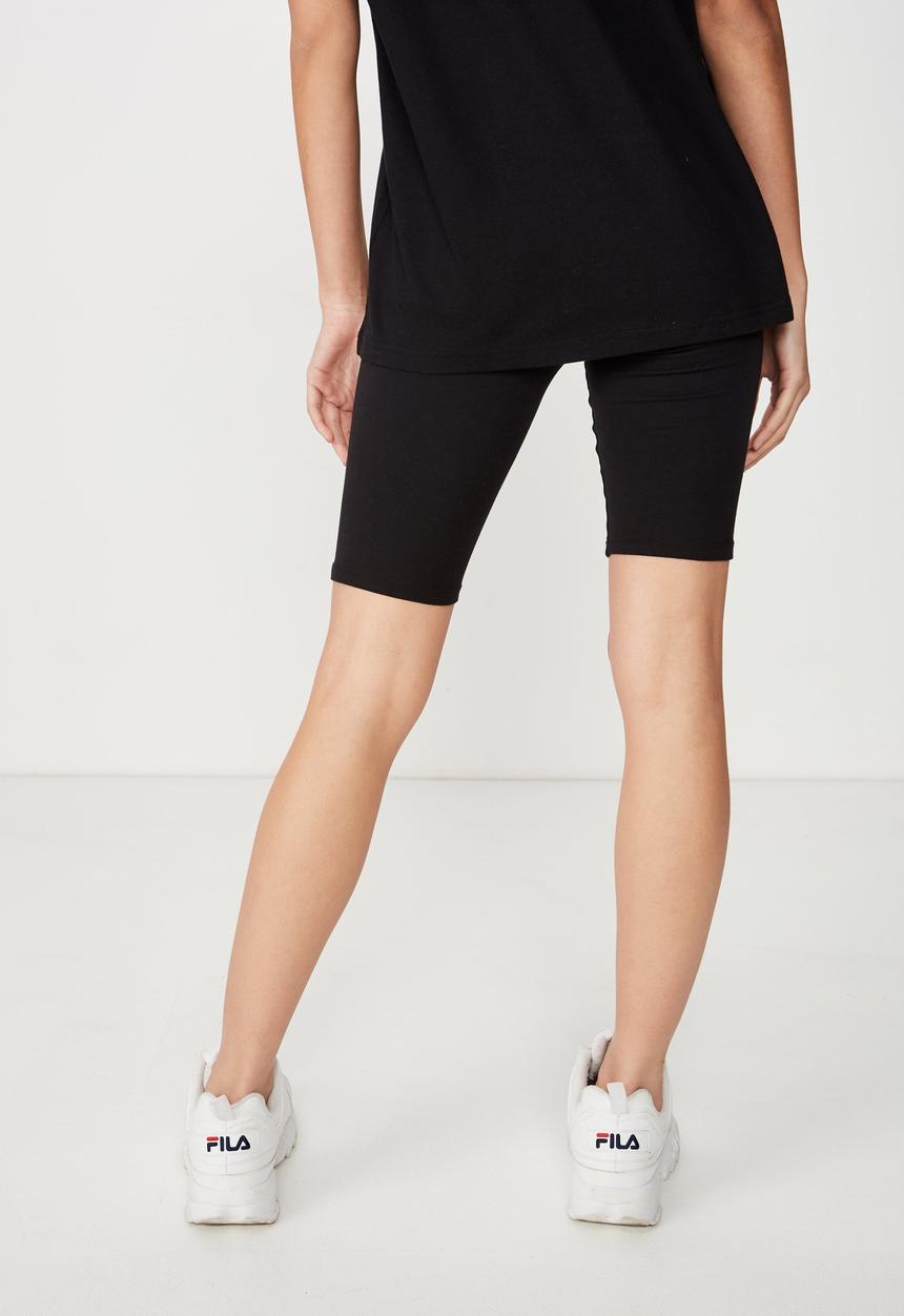 Cotton On - Basic bike shorts - black