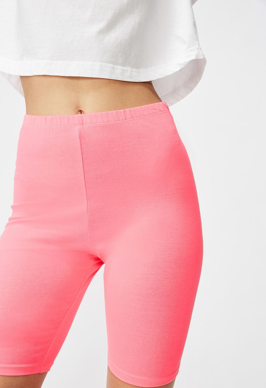 Cotton On - Basic bike shorts - pink
