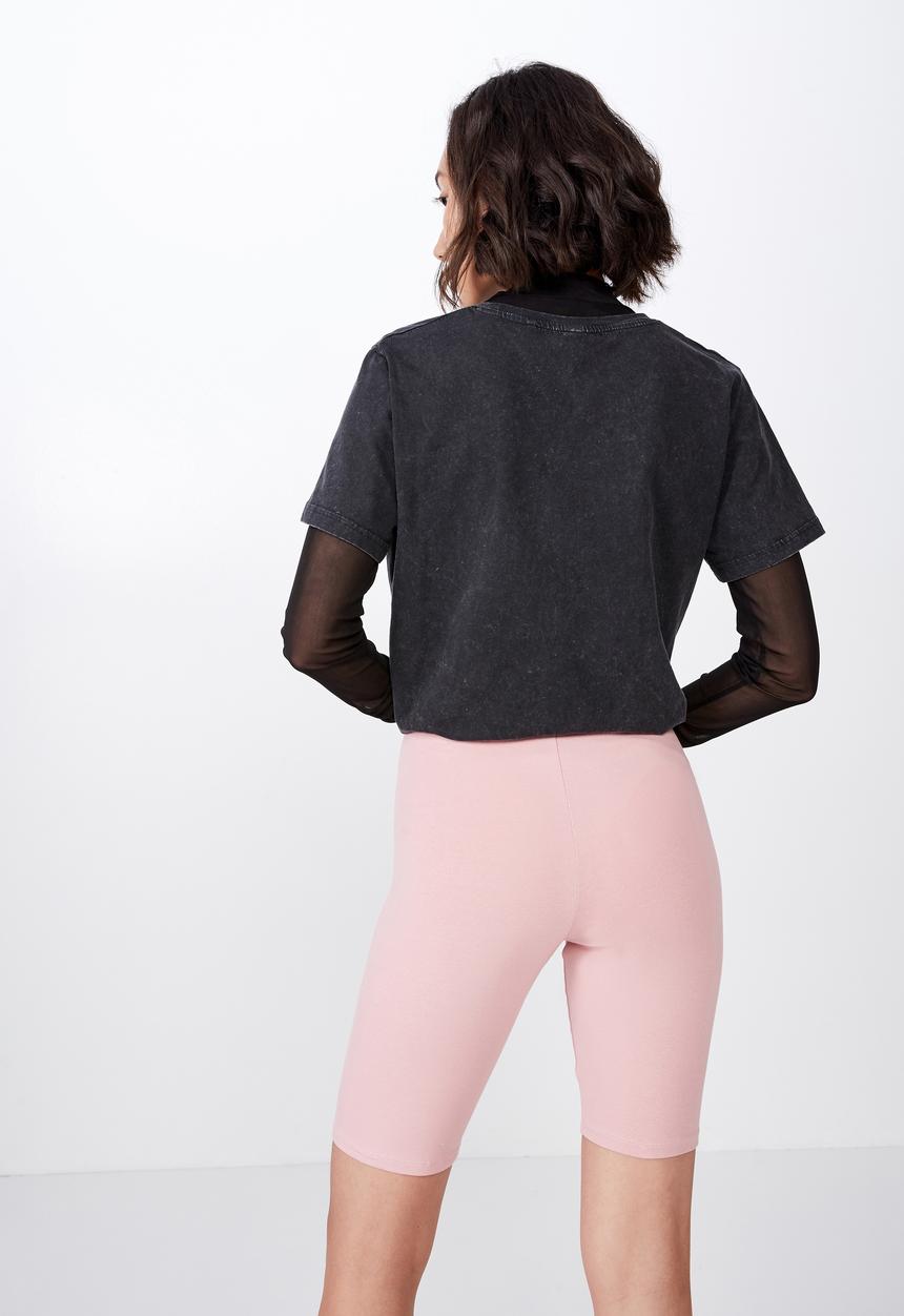 Cotton On - Basic bike shorts - pink
