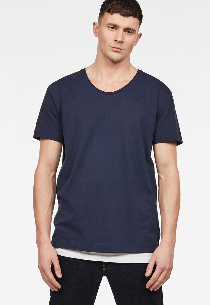 G-STAR - Alkyne loose u T-shirt - navy