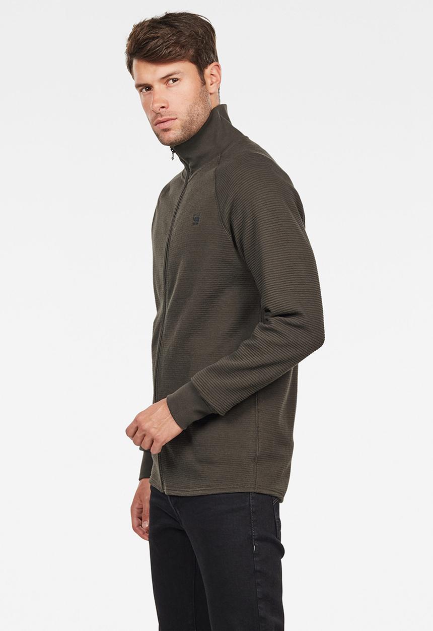 G-STAR - Jirgi zip long sleeve sweats - grey