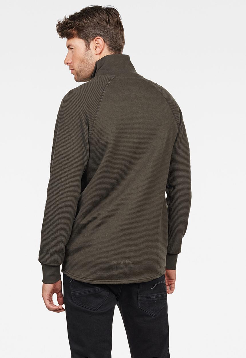 G-STAR - Jirgi zip long sleeve sweats - grey