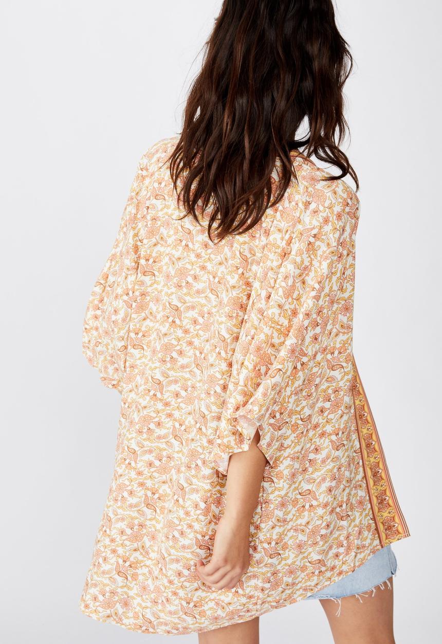 Cotton On - Wanderlust kimono - multi