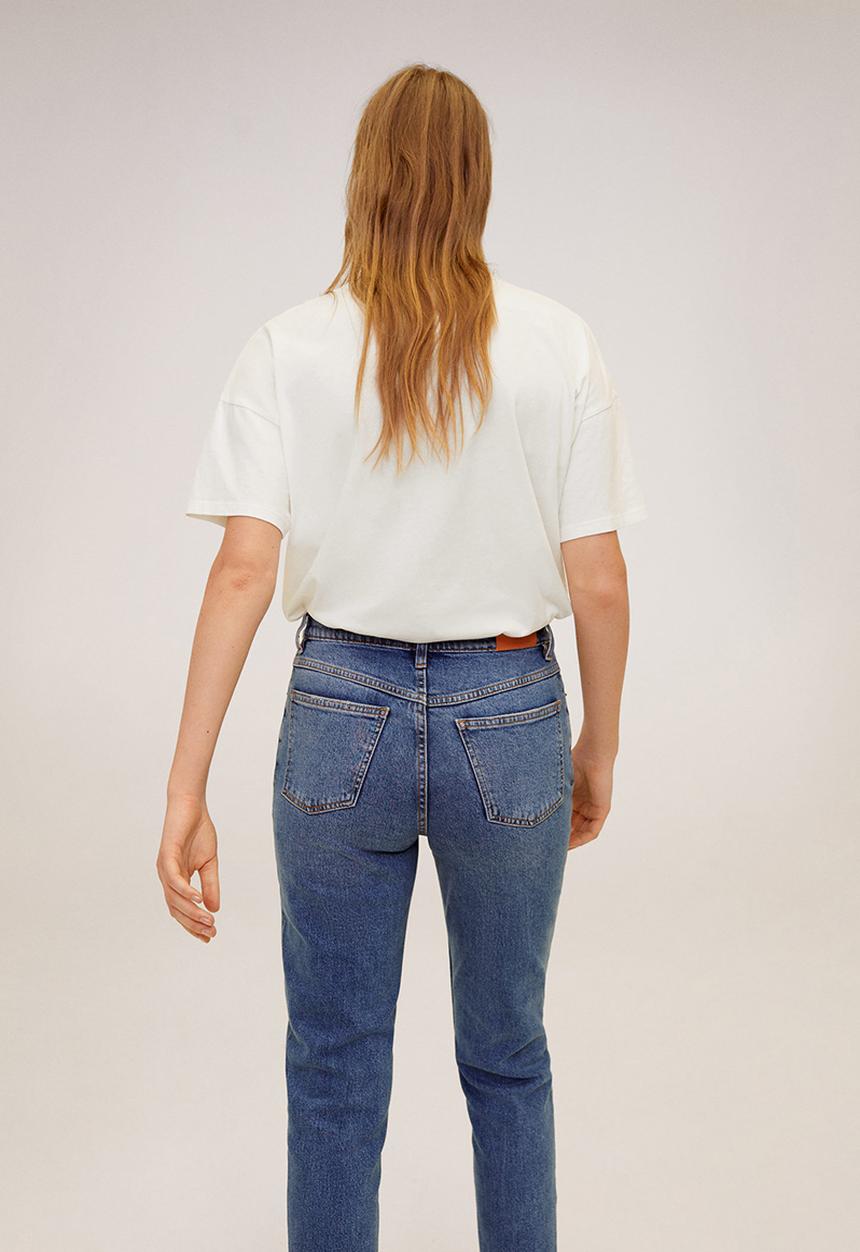 MANGO - T-shirt revoper - cream