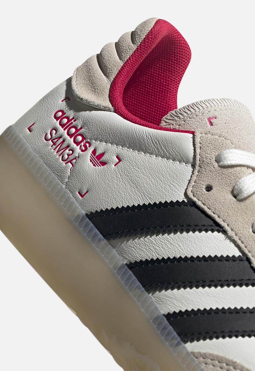 adidas Originals - Samba - cloud white /core black / energy pink