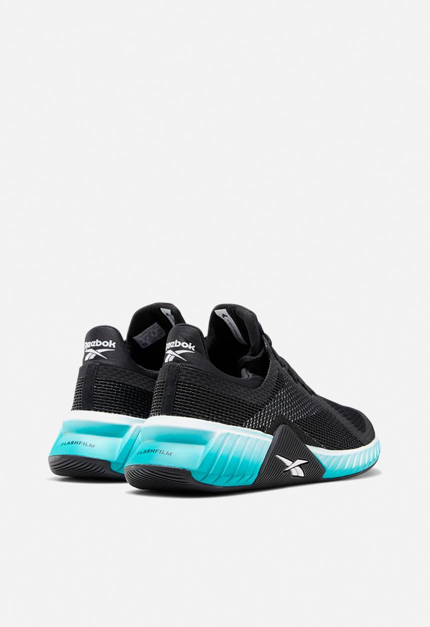 Reebok - Flashfilm train- black/white/seaport teal