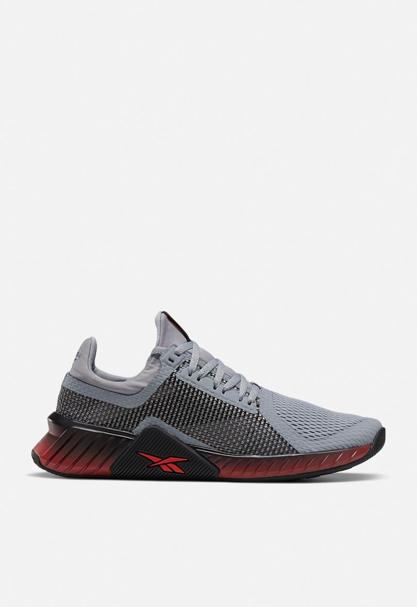 Reebok - Flashfilm train - powder grey/black/radiant red