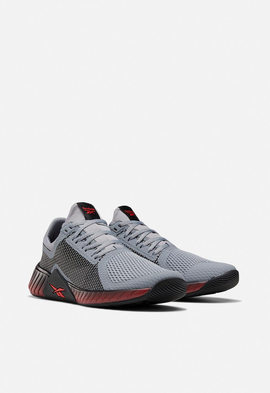 Reebok - Flashfilm train - powder grey/black/radiant red
