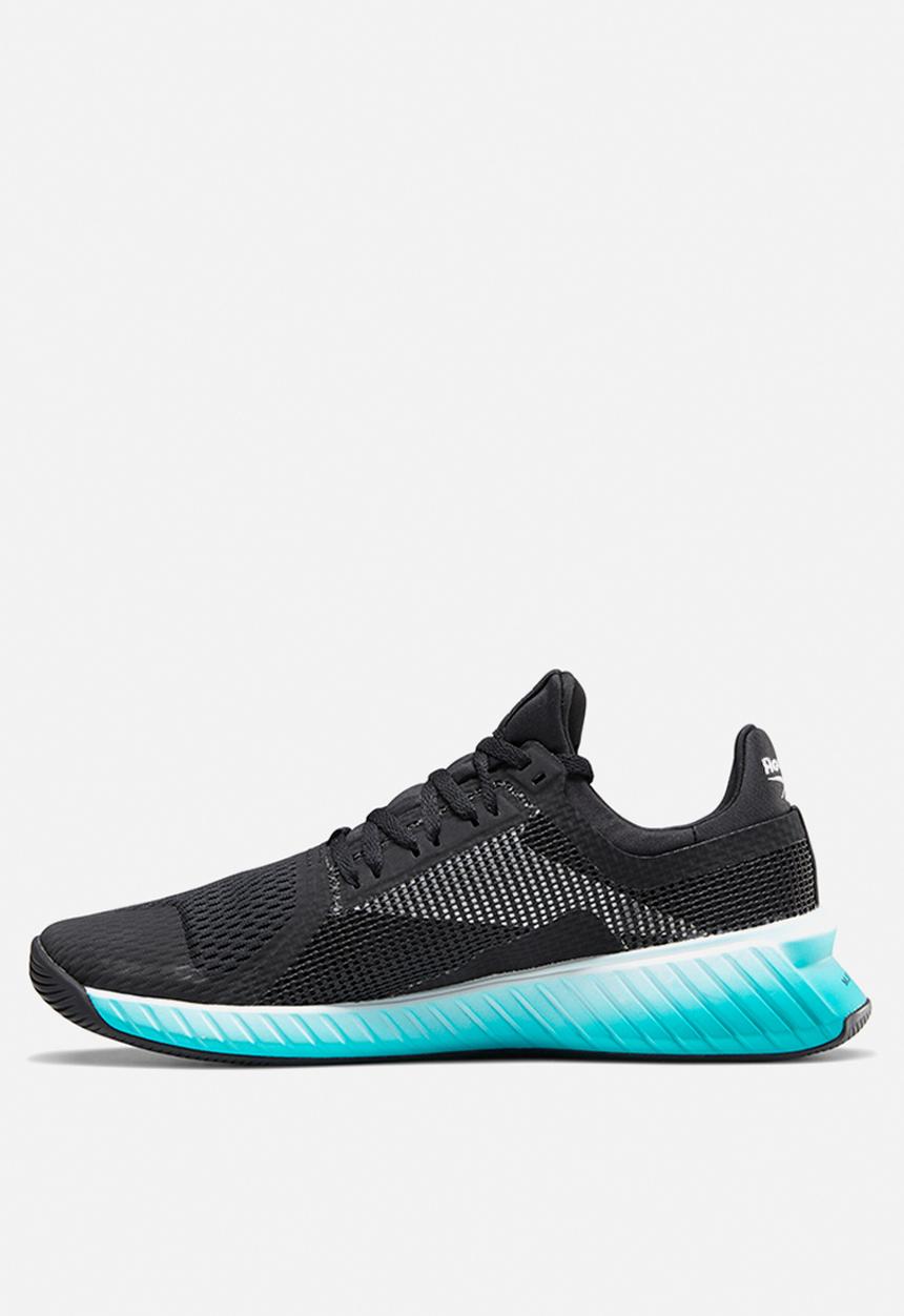 Reebok - Flashfilm train- black/white/seaport teal