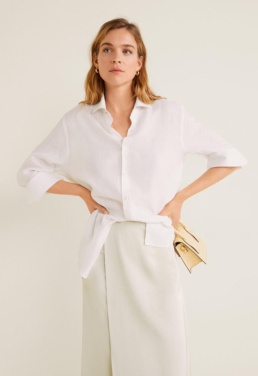 MANGO - Skirt cava - neutral