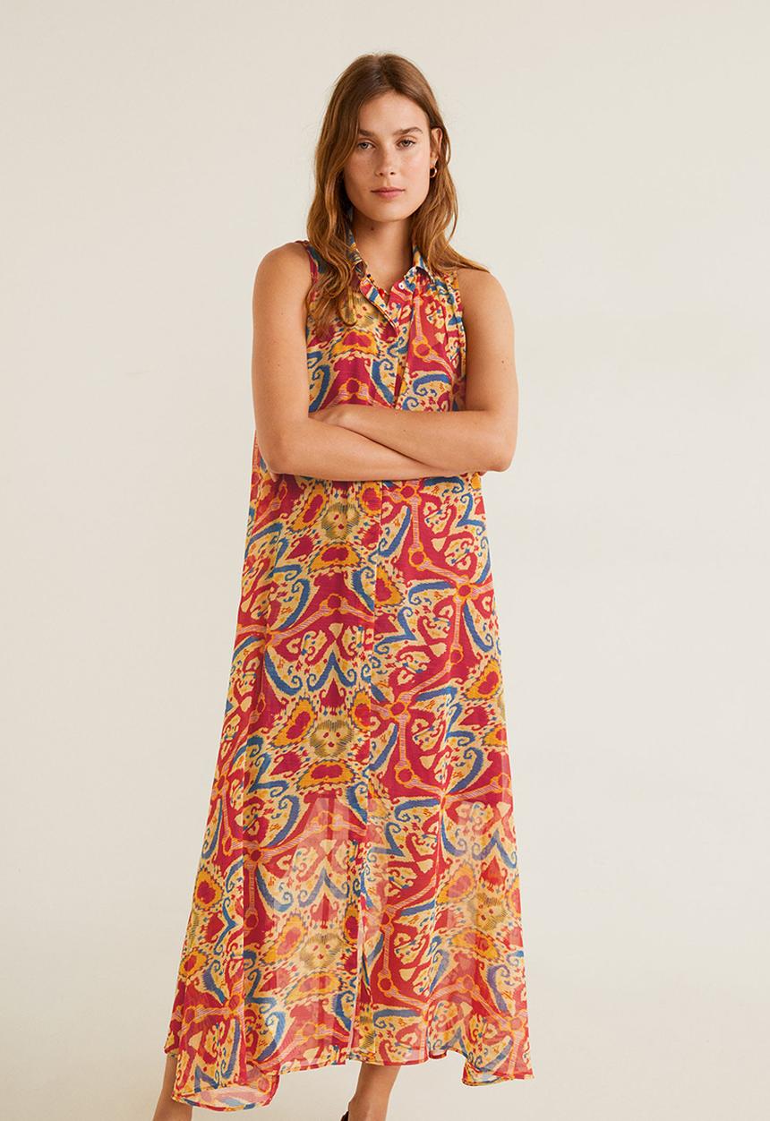 MANGO - Teresa sleeveless dress - multi