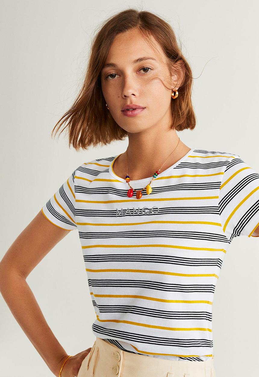 MANGO - T-shirt mangora - multi