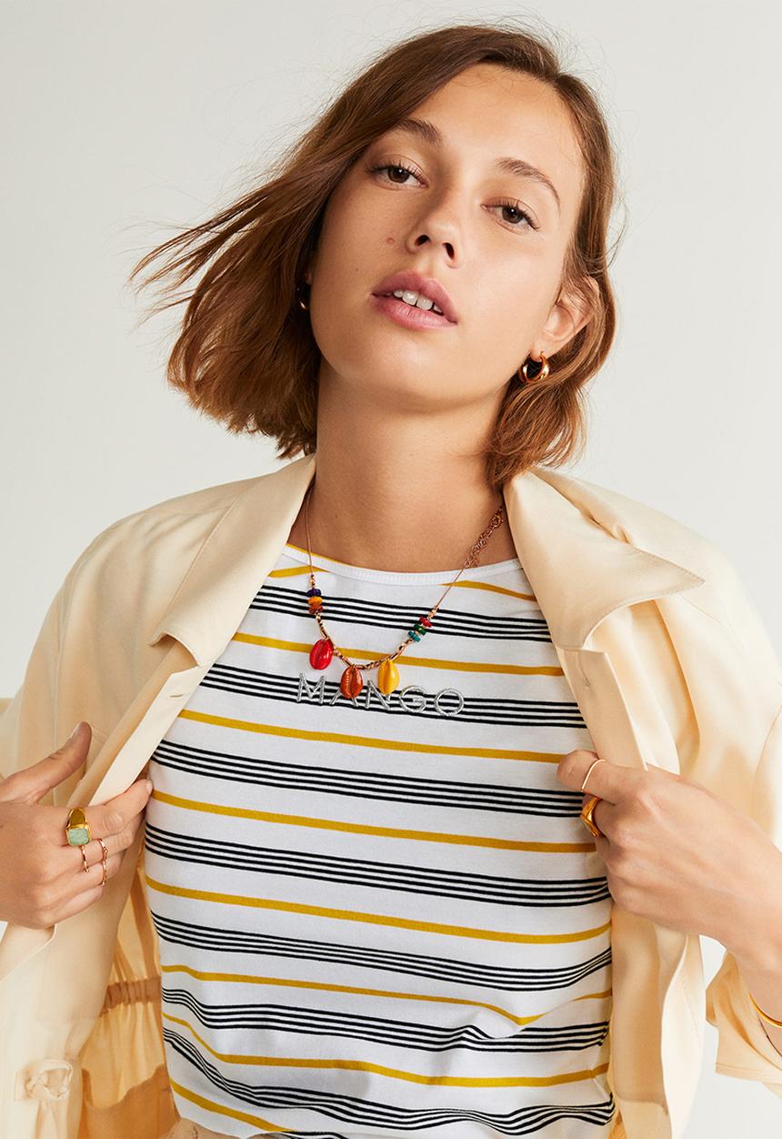 MANGO - T-shirt mangora - multi