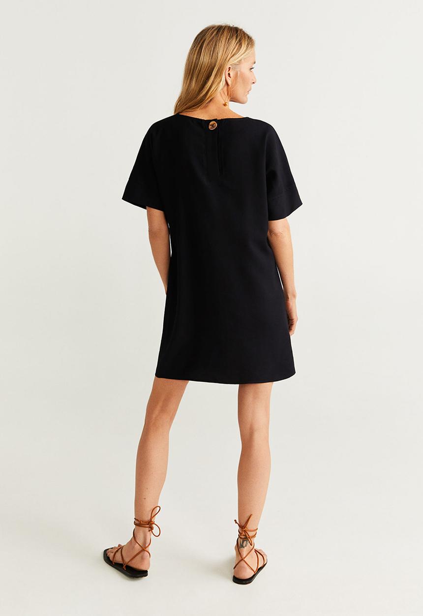 MANGO - Ross T-shirt dress - black