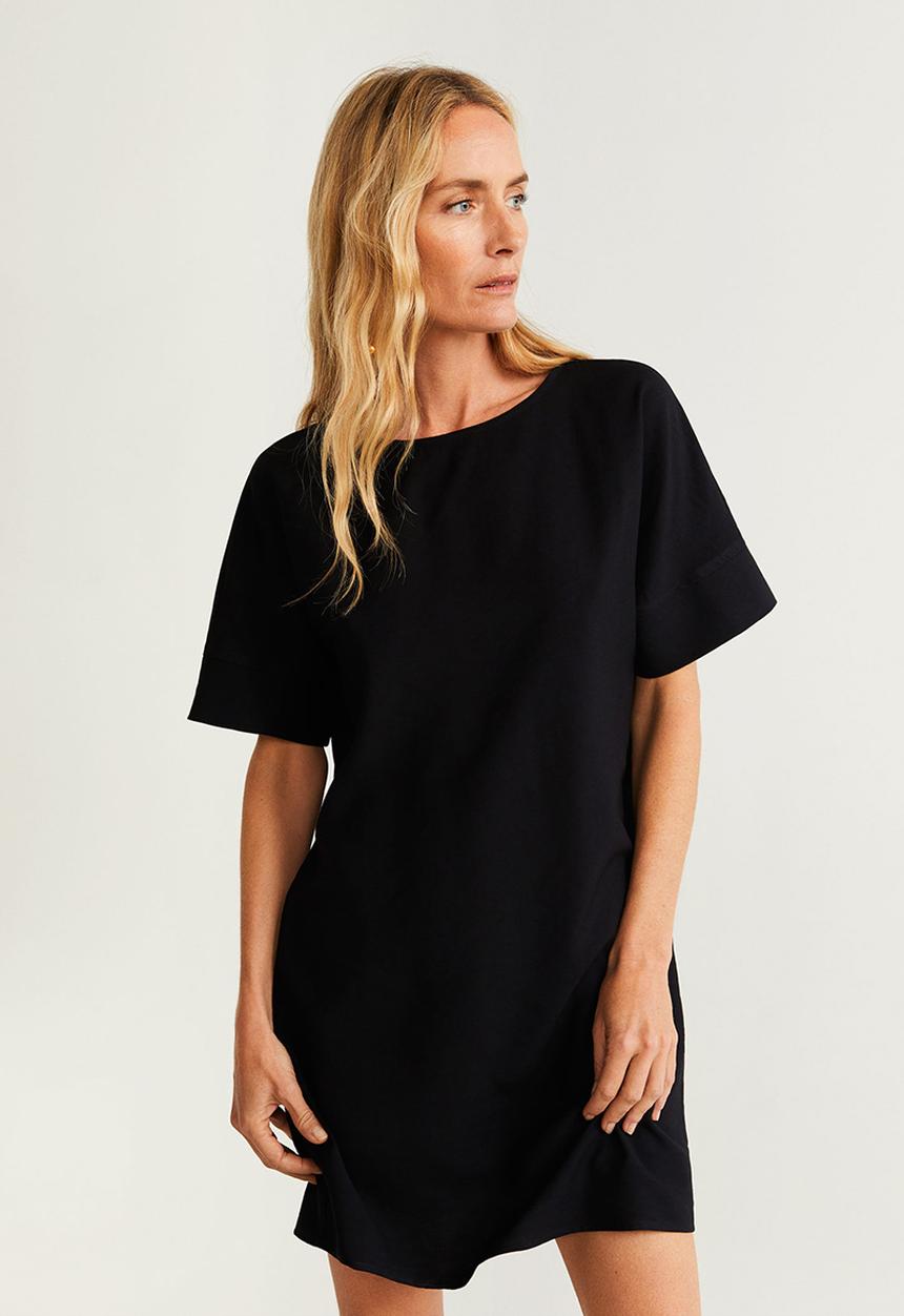 MANGO - Ross T-shirt dress - black