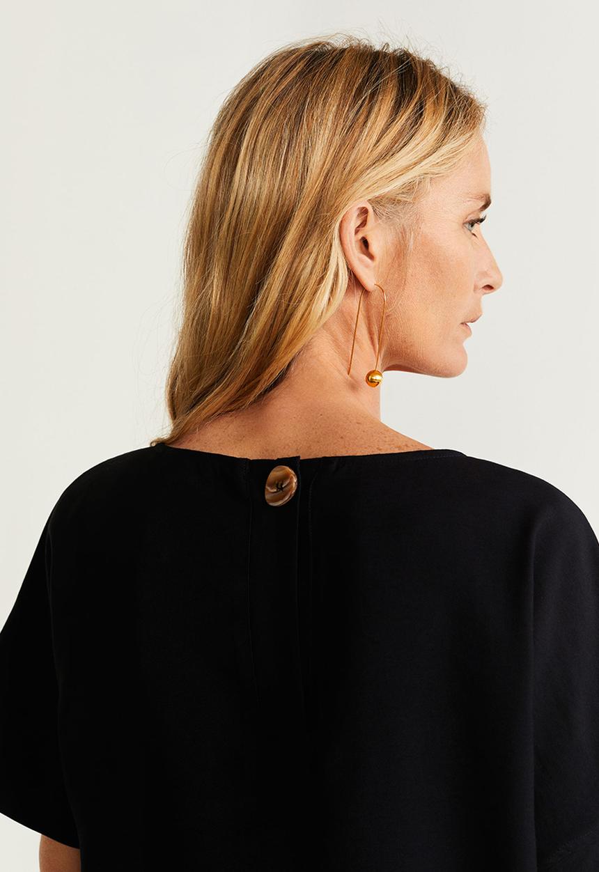 MANGO - Ross T-shirt dress - black
