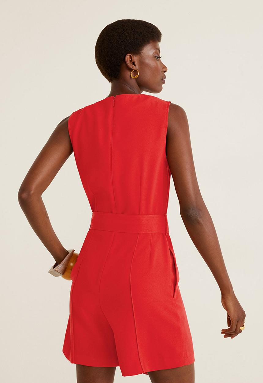 MANGO - Playsuit bolterra - red