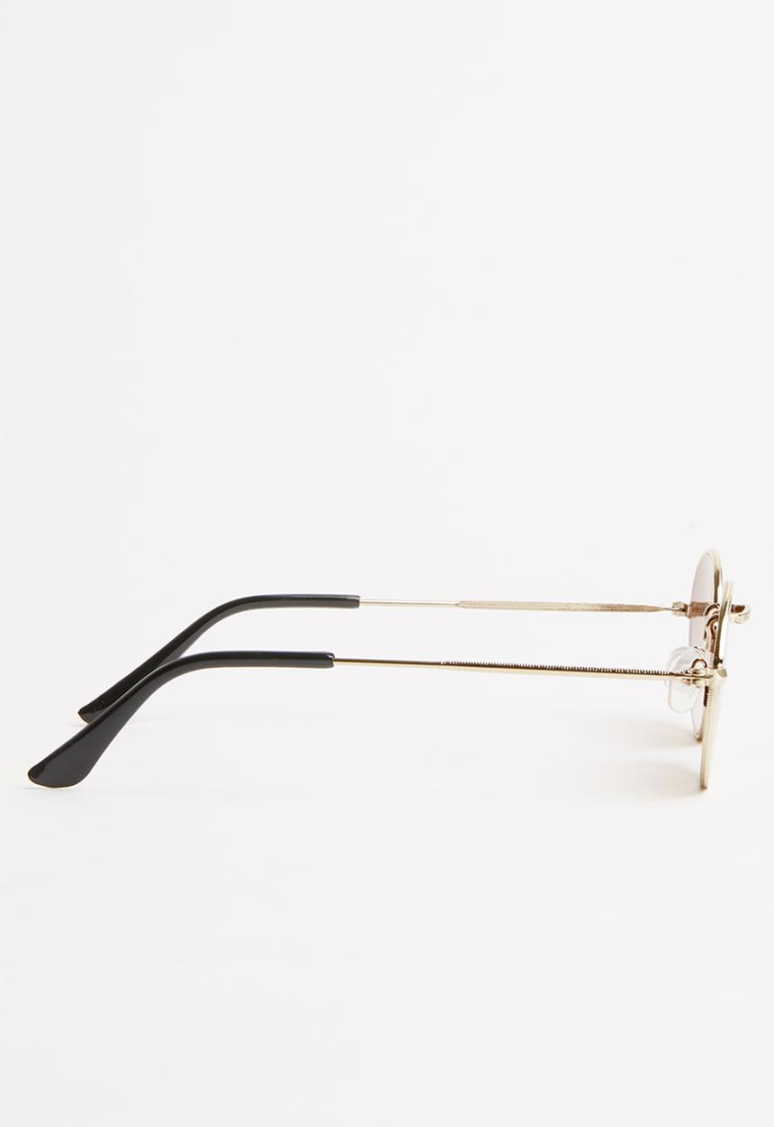 Superbalist - Lost boy sunglasses - gold & brown