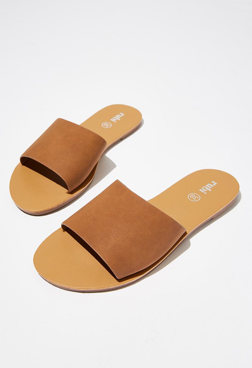 Cotton On - Carrie minimal slide - brown
