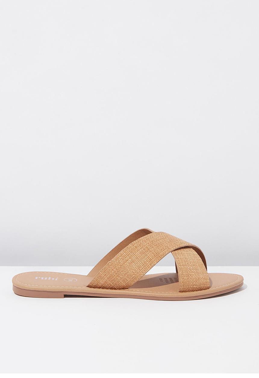 Cotton On - Everyday scarlett xover slide - neutral