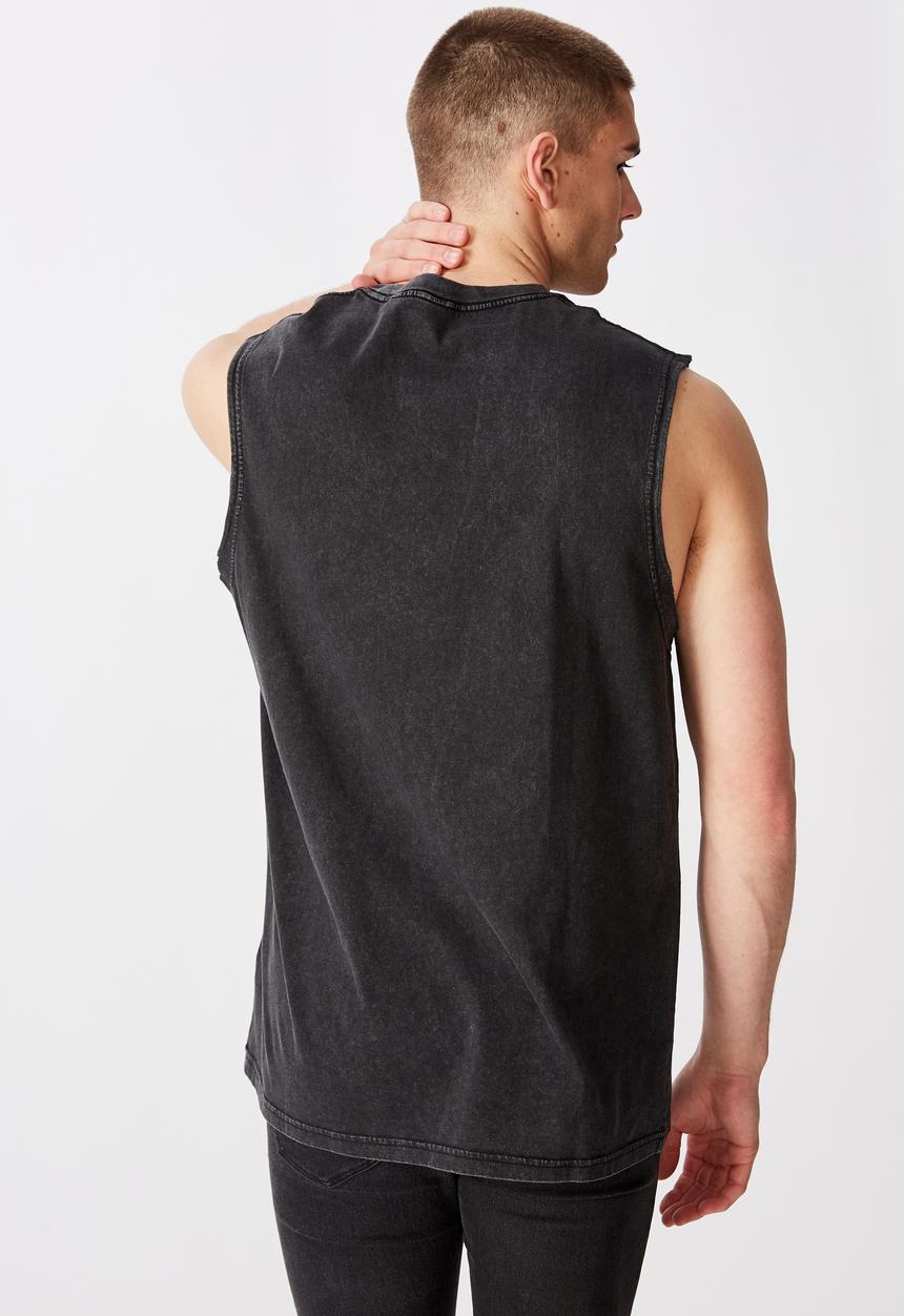 Factorie - Metallica shock license tank - black 