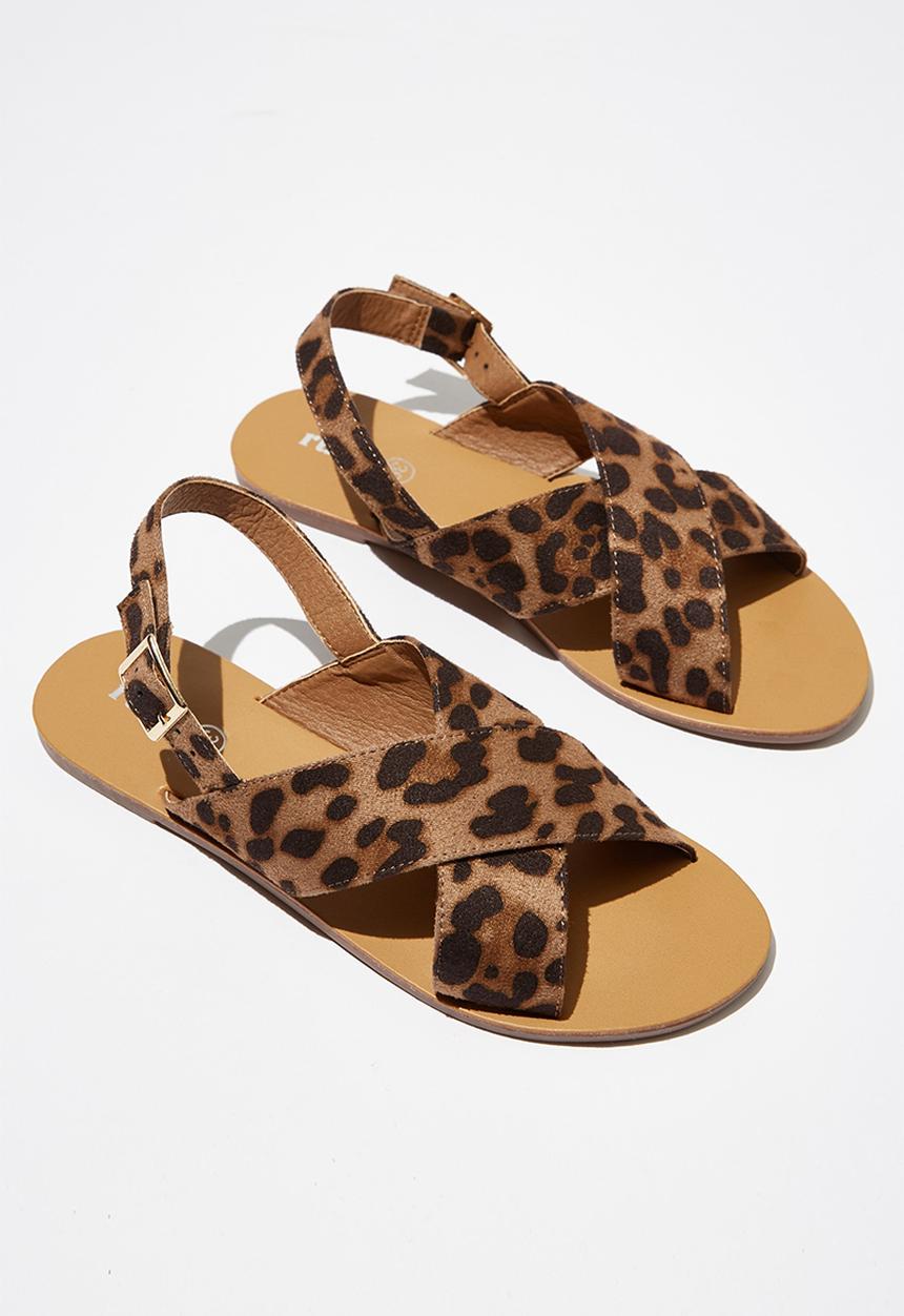 Cotton On - Hazel slingback sandals - brown