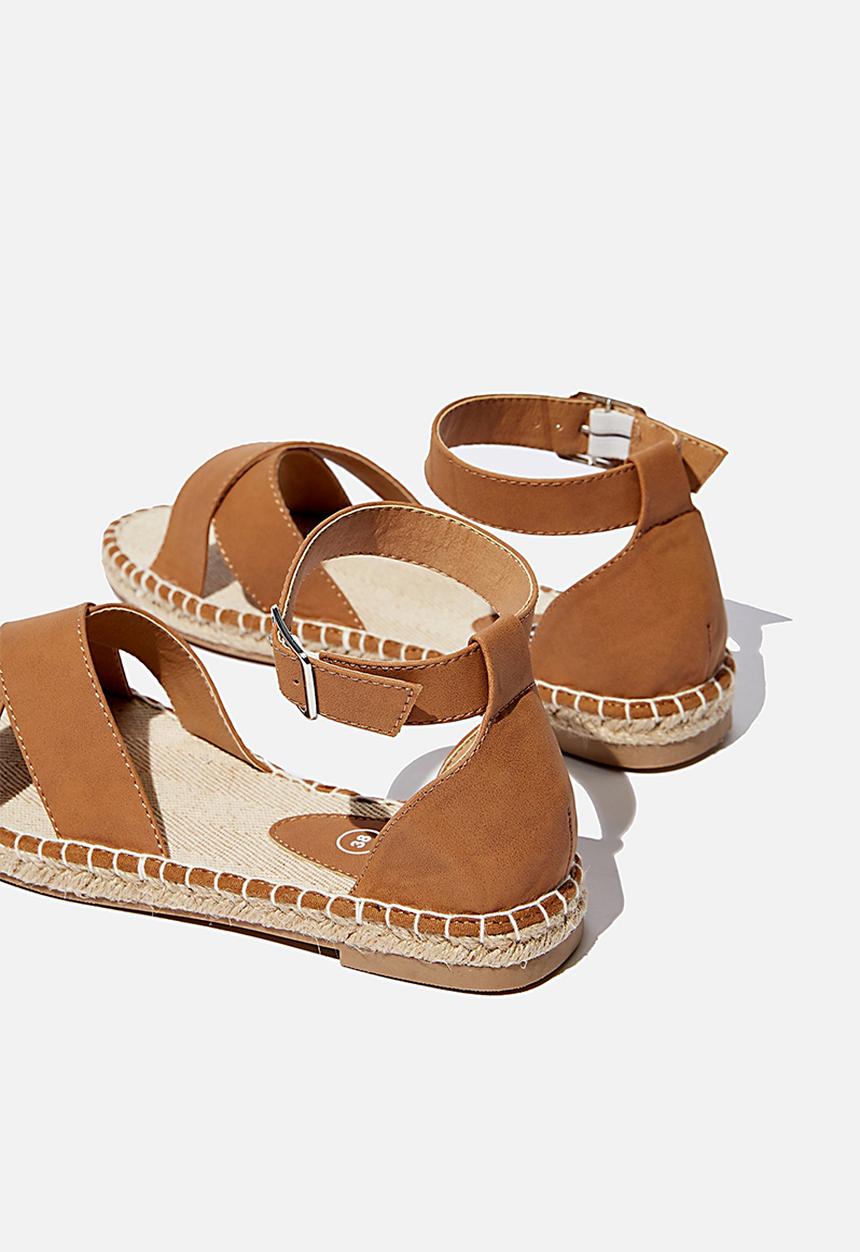 Cotton On - Annie crossover espadrilles - tan