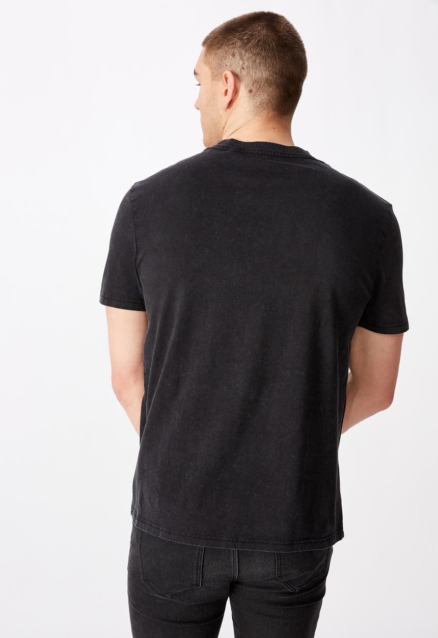 Factorie - Prophets of age regular graphic T-shirt - black 