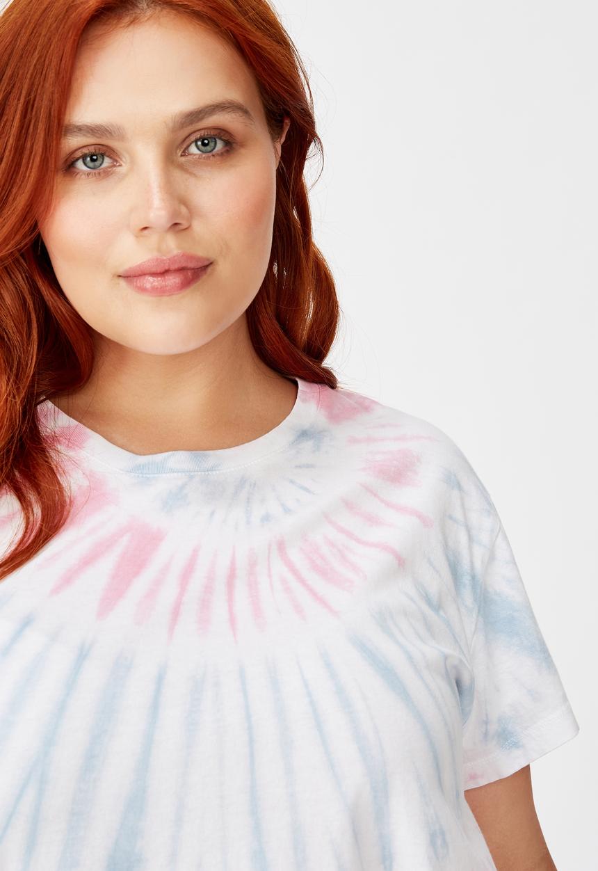 Cotton On - Curve graphic tee - multi