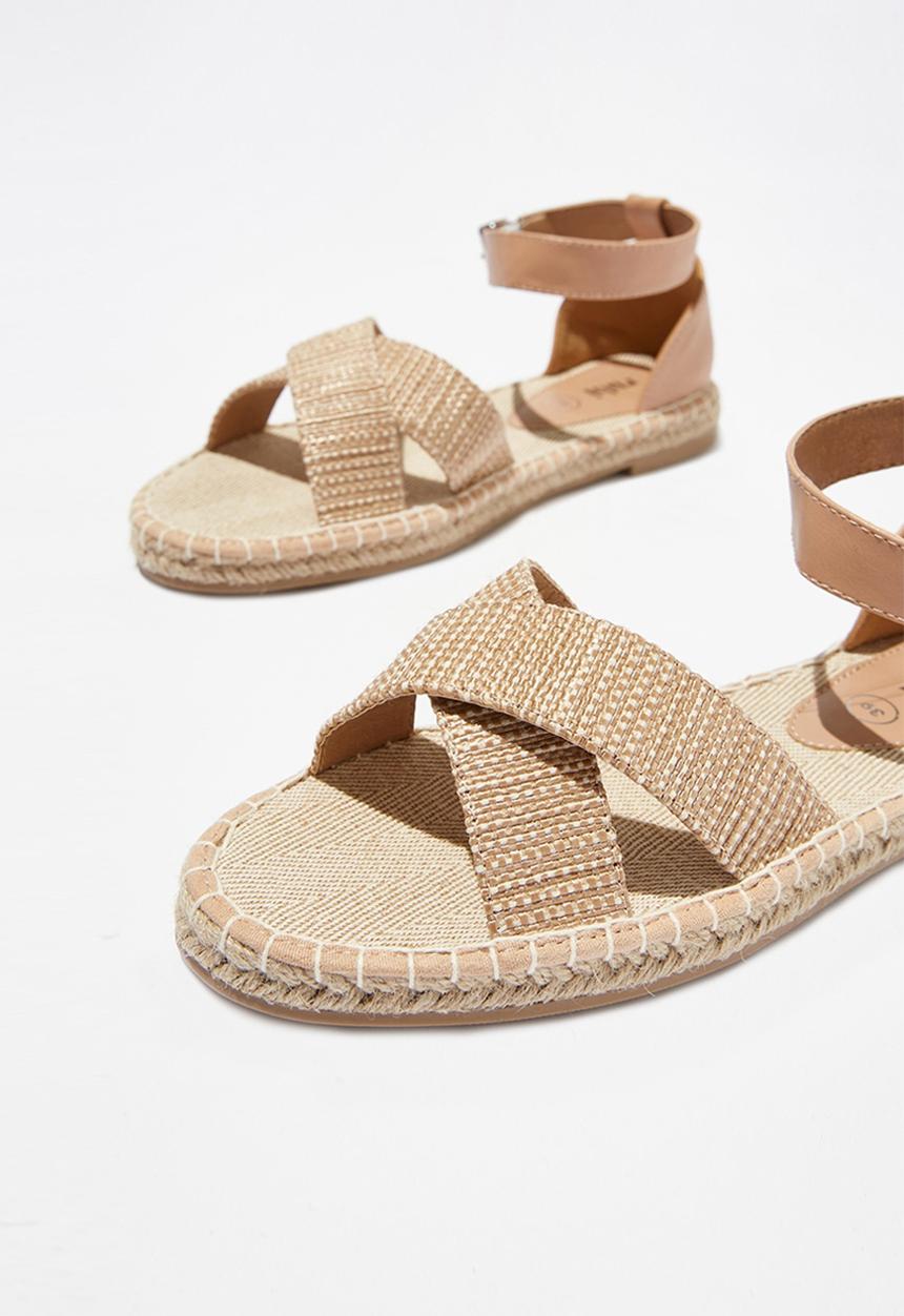 Cotton On - Annie crossover espadrille - neutral